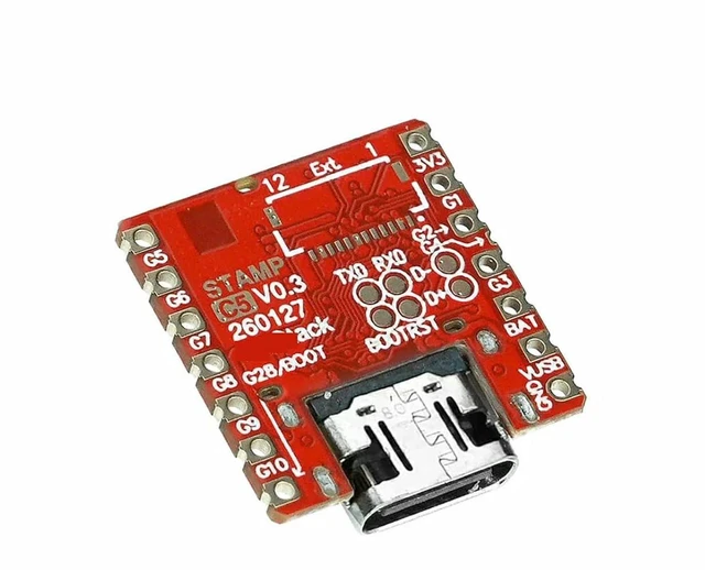 Alt view image 3 of 7 - HTLNUZD M 5Stack Stamp-C5 ESP32-C5 Wi-Fi 6 BLE Zigbee Module IoT
