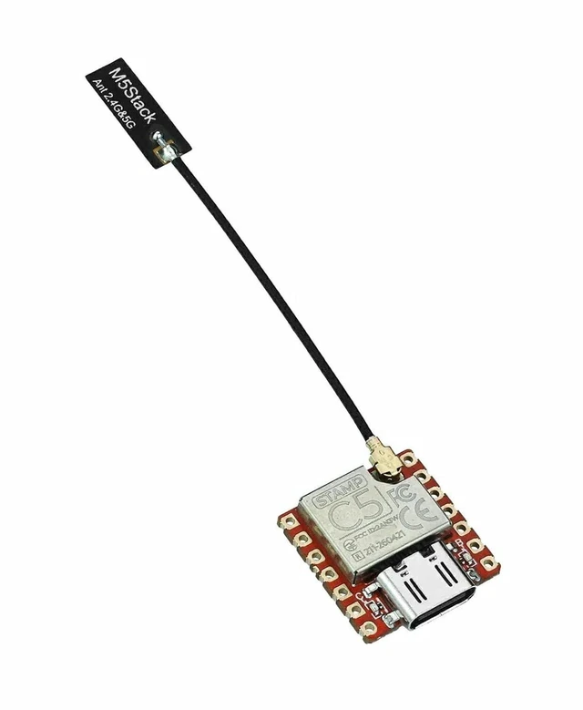 Alt view image 4 of 7 - HTLNUZD M 5Stack Stamp-C5 ESP32-C5 Wi-Fi 6 BLE Zigbee Module IoT
