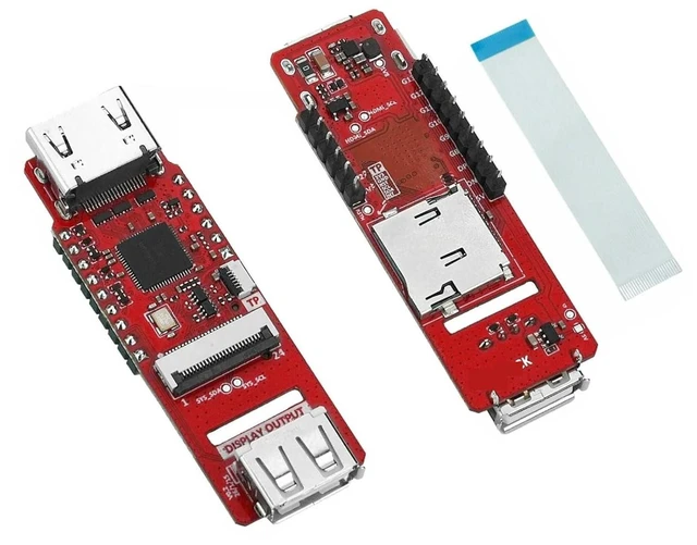 Main image of HTLNUZD M 5Stack Display Out for PoE-P4 HDMI Output Module LT8912B