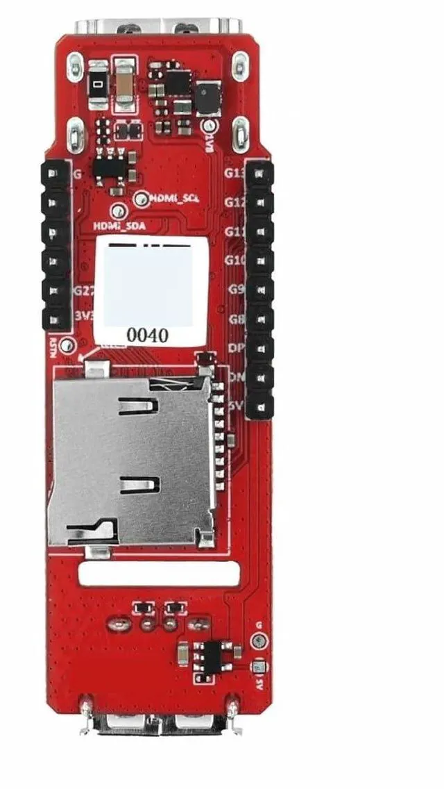 Alt view image 6 of 7 - HTLNUZD M 5Stack Display Out for PoE-P4 HDMI Output Module LT8912B
