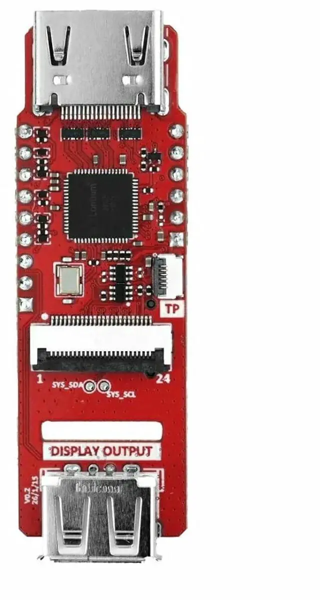 Alt view image 7 of 7 - HTLNUZD M 5Stack Display Out for PoE-P4 HDMI Output Module LT8912B