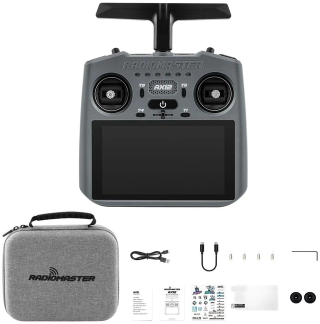 Main image of HTLNUZD Radiomaster AX12 ELRS 2.4G/900M 5.5" Touch Android Transmitter