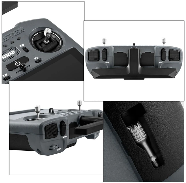 Alt view image 5 of 7 - HTLNUZD Radiomaster AX12 ELRS 2.4G/900M 5.5" Touch Android Transmitter