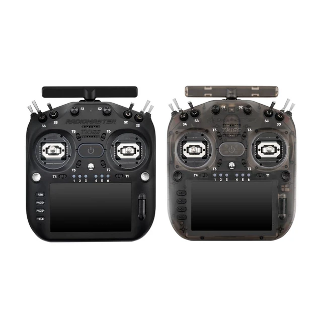Alt view image 2 of 7 - HTLNUZD Radiomaster TX16S MK3 RC Transmitter, 2.4GHz/900MHz, V6 Hall Gimbal, 5" Touch Screen, for FPV