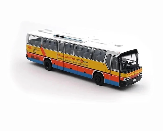 Alt view image 2 of 7 - HTLNUZD 1/64 Simulation Bus RTR RC Electric Remote Control Model Car Alloy Car Body Adult Vehicle Collection Gifts