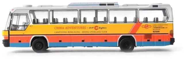 Alt view image 5 of 7 - HTLNUZD 1/64 Simulation Bus RTR RC Electric Remote Control Model Car Alloy Car Body Adult Vehicle Collection Gifts