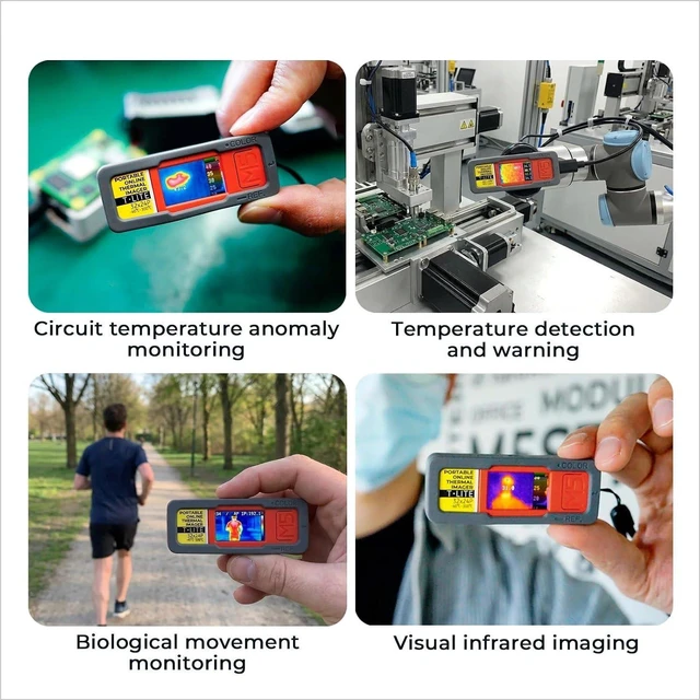 Alt view image 4 of 7 - HTLNUZD M-5Stack M5Stick T-Lite Thermal Imager IR Temperature Sensor Kit