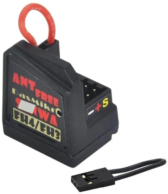 Main image of HTLNUZD Receiver FH3 FH4 4 Channel Antennaless Surface Receiver RC Car Model 2.4G Receive