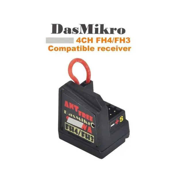 Alt view image 2 of 7 - HTLNUZD Receiver FH3 FH4 4 Channel Antennaless Surface Receiver RC Car Model 2.4G Receive
