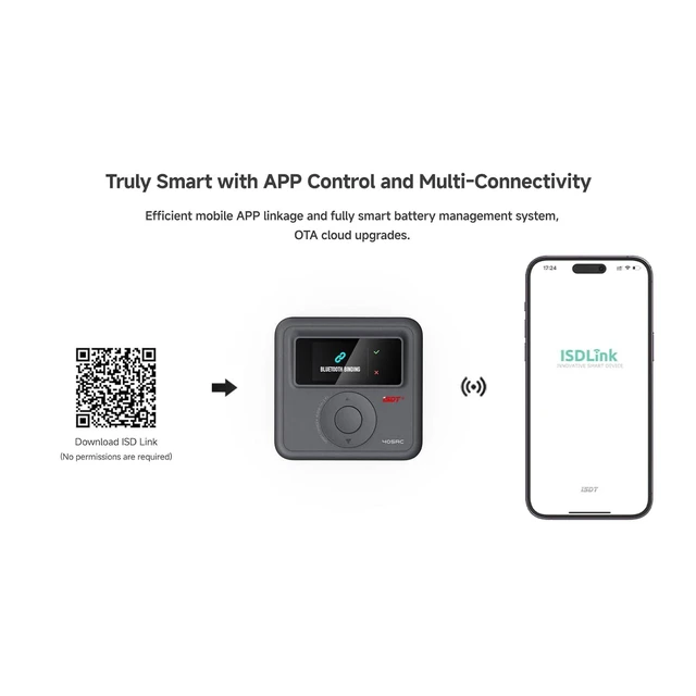 Alt view image 5 of 7 - HTLNUZD ISDT 405AC 60W 5A Smart Charger with XT60 Port Compatible for 1-4S Life/LiHv/LiPo, 1-7S Lead Acid, 1-12S NiMH/NiCd Batteries