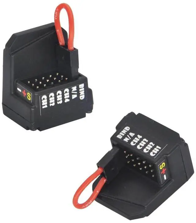 Alt view image 4 of 7 - HTLNUZD Receiver FH3 FH4 4 Channel Antennaless Surface Receiver RC Car Model 2.4G Receive