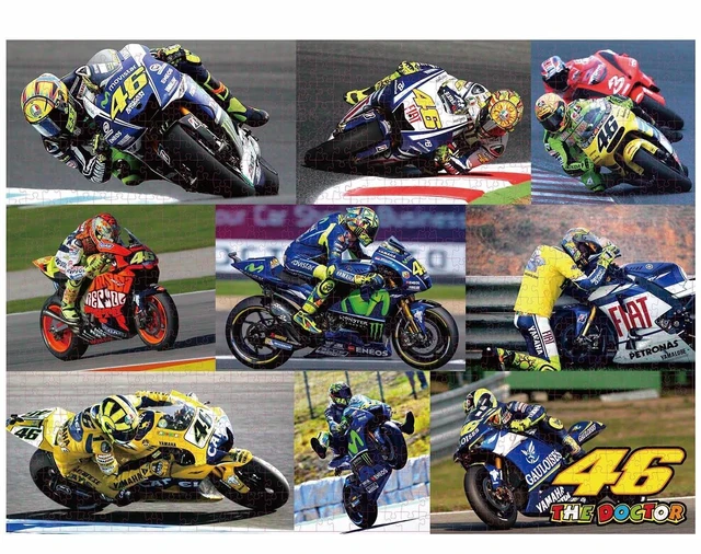 Alt view image 7 of 7 - HTLNUZD 1000 Pieces Paper Jigsaw Puzzles Racing Motorcycle Home Decor Adults Puzzle Games Family Craft Gift (46assembly)