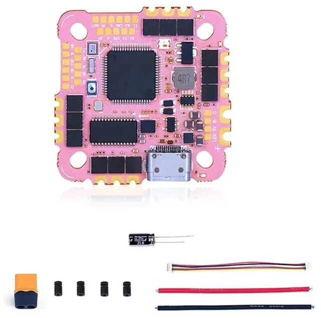 Main image of HTLNUZD F7-AIO 40A FC F722 Flight Controller Wireless Betaflight Configuration With Aluminum BlackBox 3-6S BLHeli_S ESC For RC FPV Cinewhoops Freestyle Drones parts (No Aluminum Shell)
