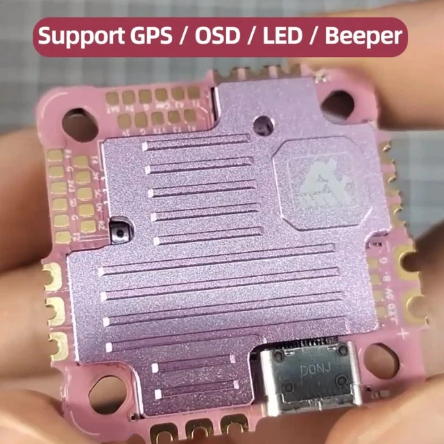 Alt view image 4 of 7 - HTLNUZD F7-AIO 40A FC F722 Flight Controller Wireless Betaflight Configuration With Aluminum BlackBox 3-6S BLHeli_S ESC For RC FPV Cinewhoops Freestyle Drones parts (No Aluminum Shell)