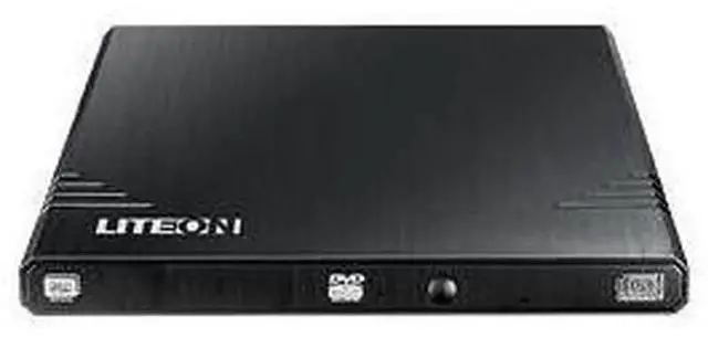 Main image of Lite-On EBAU108 Lite-On EBAU108 External DVD-Writer - Black - DVD-RAM/±R/±RW Support - 24x CD Read/24x CD Write/24x CD Rewrite - 8x DVD Read/8x DVD Write/8x DVD Rewrite - Double-layer Media