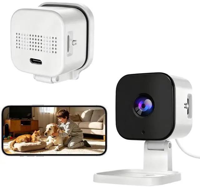 Main image of K13 Indoor Window Security Camera, HD, WiFi, Infrared Night Vision, Motion Detection, Two-Way Audio, Remote Monitoring, Plug-in Power, Mobile APP Access for Home Care