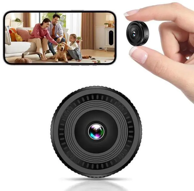 Main image of C8 Wireless Home Security Camera 1080p HD with Wide-Angle Lens Infrared Night Vision Motion Detection WiFi Remote Viewing for Indoor Monitoring