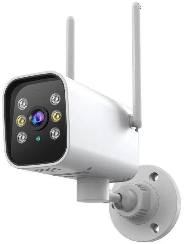 Main image of K20 Outdoor Weatherproof Bullet Security Camera 1080p HD with 2MP Full-Color Night Vision Pan-Tilt Rotation Two-Way Audio Humanoid Detection for Home Surveillance