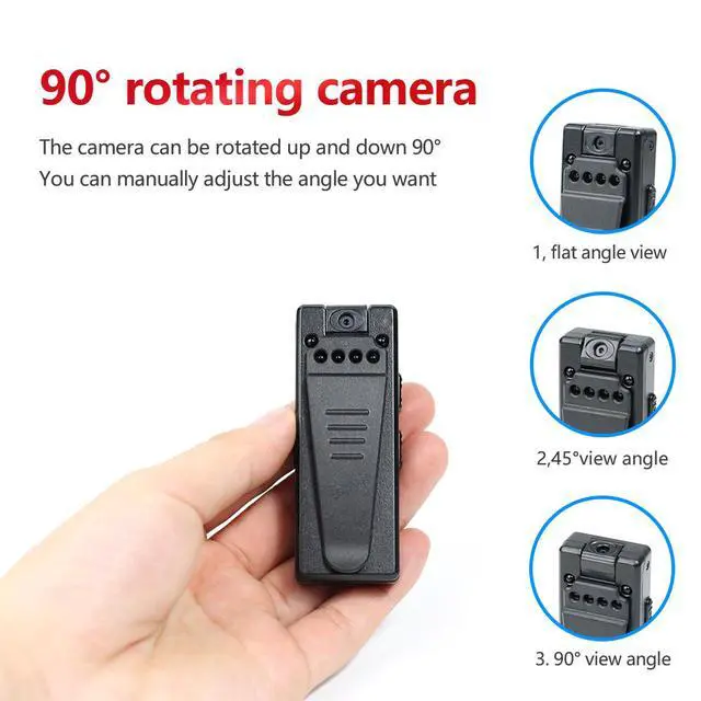 Alt view image 5 of 7 - Z8 Rotatable Lens Camera Pen with 1080p HD Smart Noise Reduction Motion Detection Loop Recording for Conference Meeting and Sports Recording