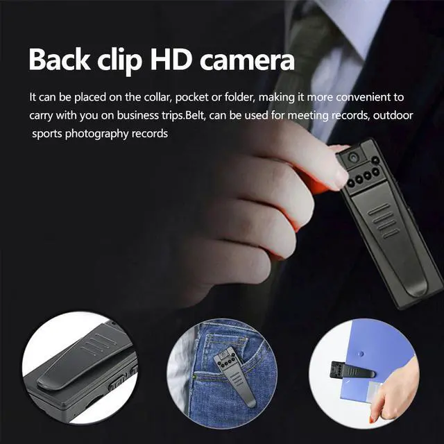 Alt view image 3 of 7 - Z8 Rotatable Lens Camera Pen with 1080p HD Smart Noise Reduction Motion Detection Loop Recording for Conference Meeting and Sports Recording