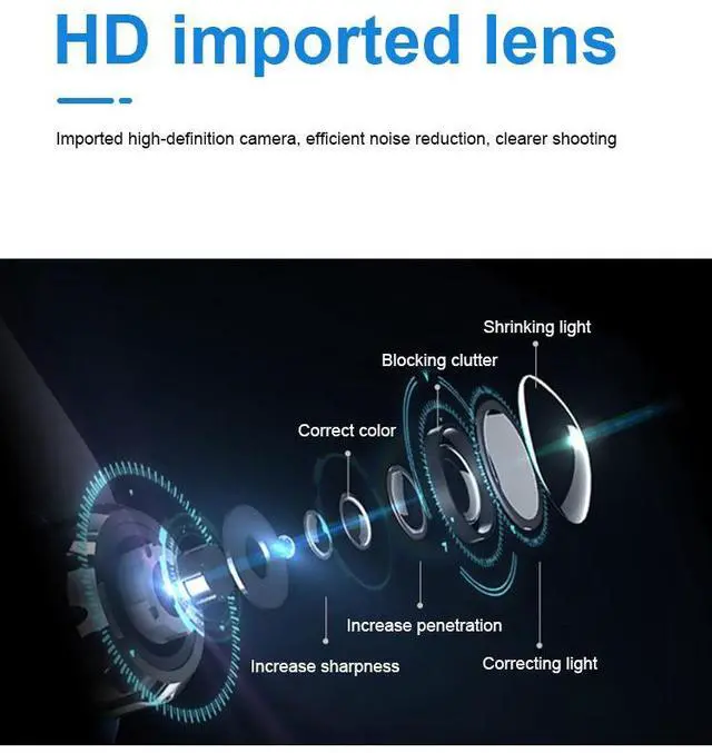 Alt view image 2 of 7 - Portable Action Camera 1080p FHD with Back Clip Audio Recording for Outdoor Sports Cycling Walking Body Camera
