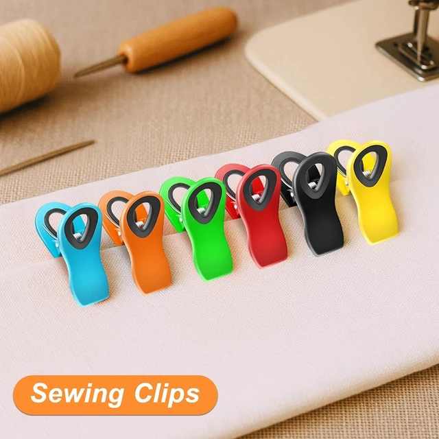 Alt view image 6 of 7 - 12 Pack Chip Clips Bag Clips, Magnetic Bag Clip for Food Storage,Heavy duty, plastic food clip for chips, snack, kitchen, refrigerator, garden, sewing, fabric, clothes pins