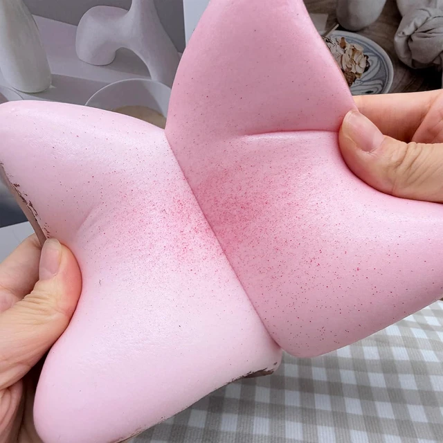 Alt view image 4 of 6 - Bread Butter Squishy,Slow Rising Squishy,Stress Balls,Fidget Toy,Party Favor Gift squeeze toy Stress Relief back to school cheese squishy
