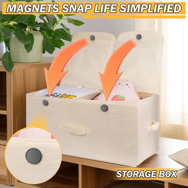 Alt view image 2 of 7 - Magnets for Crafts, Magnets with Adhesive Backing, 20 Pack,0.71" D x 0.12" H, Ferrite Magnets, Small Adhesive Magnets for Refrigerator, Scientific, Office, Classroom and Home