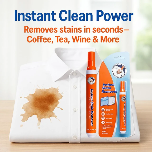 Alt view image 4 of 7 - Multi-Purpose Stain Stick | Removes Oil, Fruit Juice, Blood & Lipstick Effortlessly