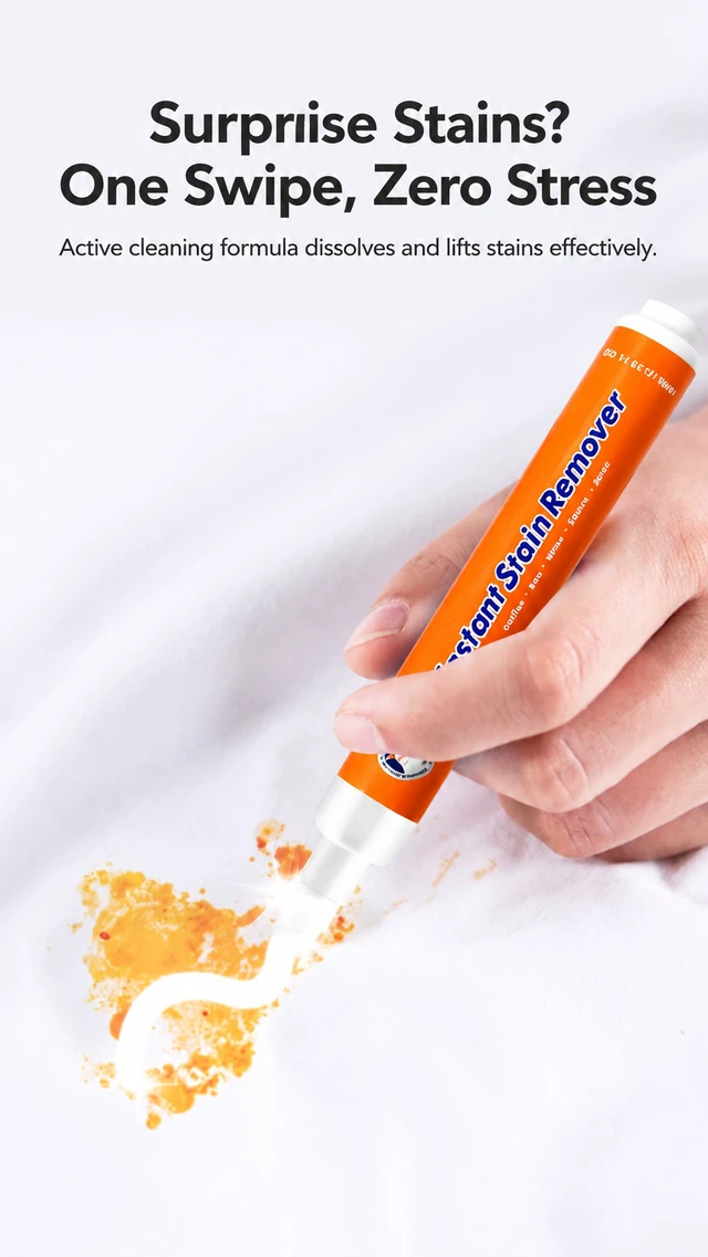 Alt view image 6 of 7 - Multi-Purpose Stain Stick | Removes Oil, Fruit Juice, Blood & Lipstick Effortlessly
