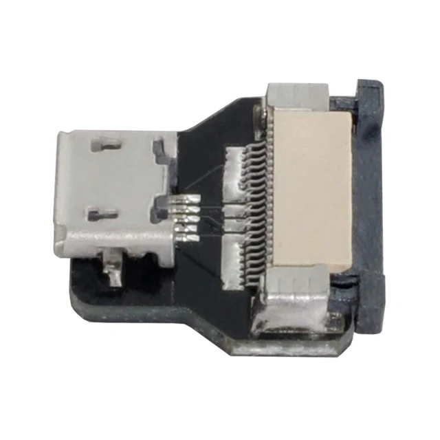 Alt view image 2 of 5 - xiwai CYFPV Micro-USB Female Connector Socket for FPV HDTV Multicopter Aerial Photography (Micro USB - Female)