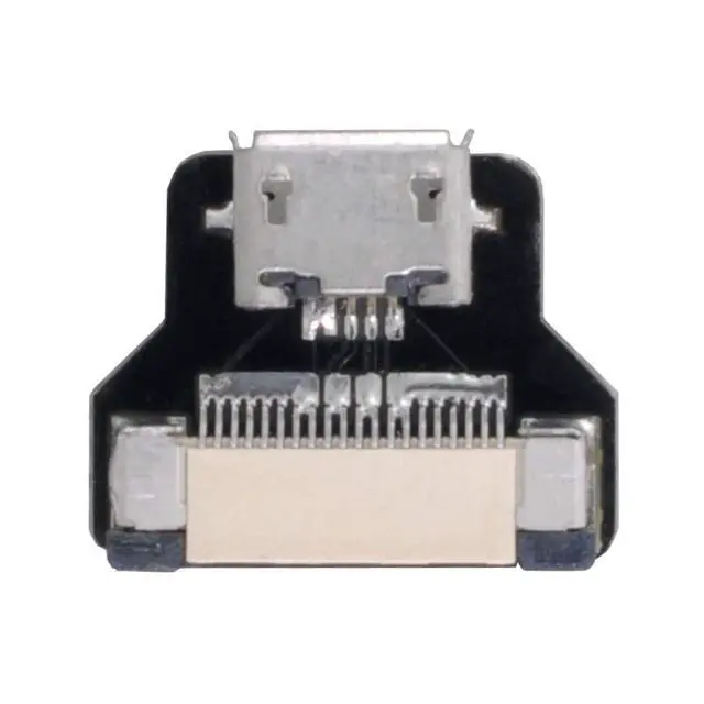 Alt view image 2 of 6 - CYFPVUSB 5Pin Micro USB2.0 Female Connector Female Socket for FPV HDTV Multicopter Aerial Photography