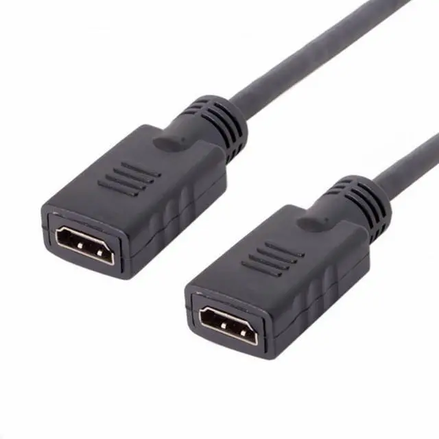 Alt view image 3 of 7 - DMS-59Pin Male to Dual HDMI 1.4 HDTV Female Splitter Extension Cable for PC Graphics Card