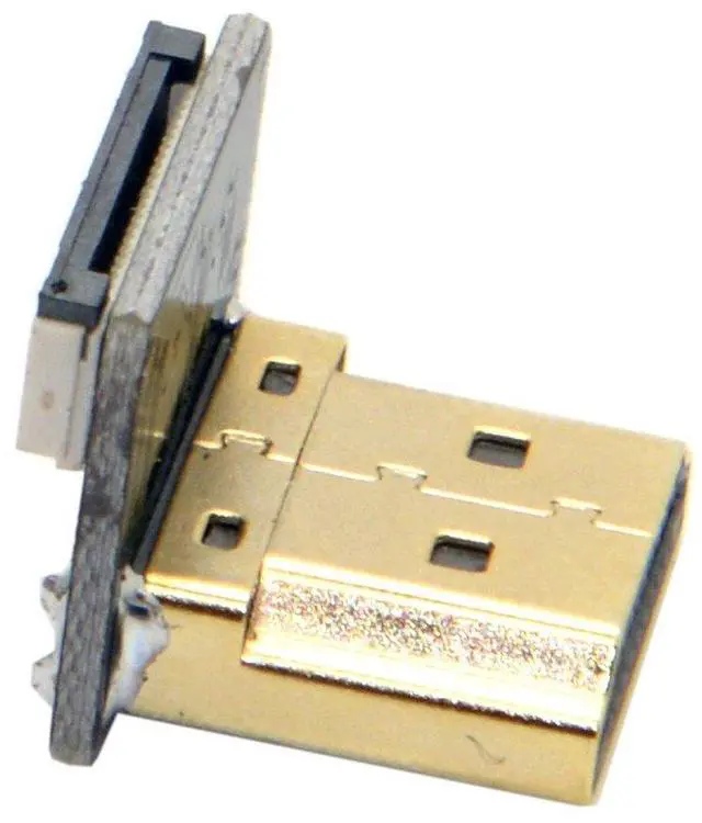 Alt view image 4 of 7 - JSER CYFPV HDMI Type A Male Connector Down Angled 90 Degree for FPV HDTV Multicopter Aerial Photography