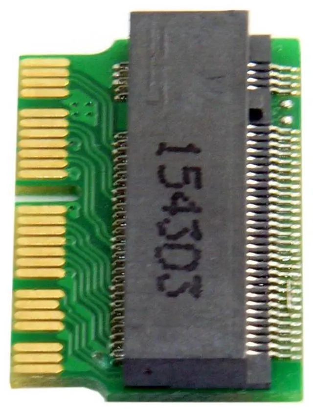 Alt view image 4 of 6 - 12+16pin 2014 2015 to M.2 NGFF M-Key SSD Convert Card for A1493 A1502 A1465 A1466
