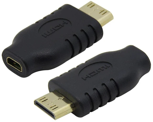 Alt view image 6 of 6 - JSER Type D Micro HDMI Socket Female to Type-C Mini HDMI 1.4 Male Convertor Adapter Support 4K 60hz
