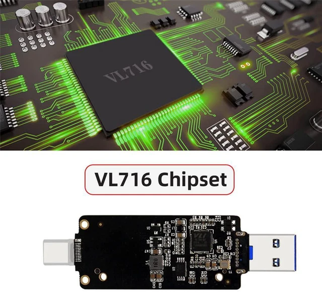 Alt view image 7 of 7 - xiwai USB-C USB3.0 Type-C to CFast 2.0 Card Adapter PCBA CFast Card Reader for Desktop Laptop