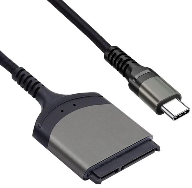 Main image of xiwai 5Gbps USB-C Type-C to SATA 22 Pin Adapter Cable 25cm for 2.5" Hard Disk Driver SSD Laptop