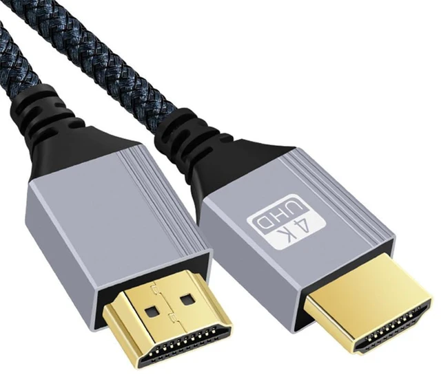 Main image of xiwai 4K 60hz High Speed HDMI 2.0 Male to HDMI Type-A Male 4K 60hz Cable with Sleeve Straight Connector for HDTV Computer Laptop Monitor 30cm
