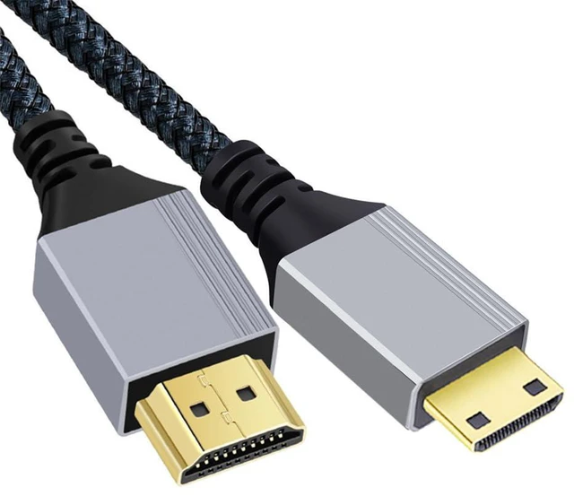 Main image of xiwai 4K 60hz High Speed HDMI 2.0 Male to Micro HDMI Type-D Male Cable with Sleeve Straight Connector for Laptop Monitor HDTV Computer 30cm