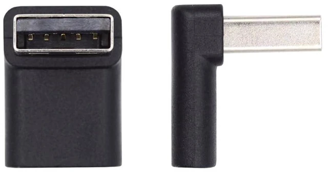 Main image of xiwai Type C USB-C Female Up Angled 90 Degree to USB 3.0 A Male Data Adapter for Desktop Laptop