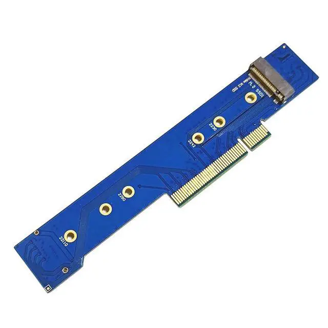 Alt view image 6 of 7 - Xiwai Dual 2X NVME M.2 SSD to PCIE Express Gen4 X8 X16 Raid Controller Card Low Profile VROC Raid0 Hyper Adapter
