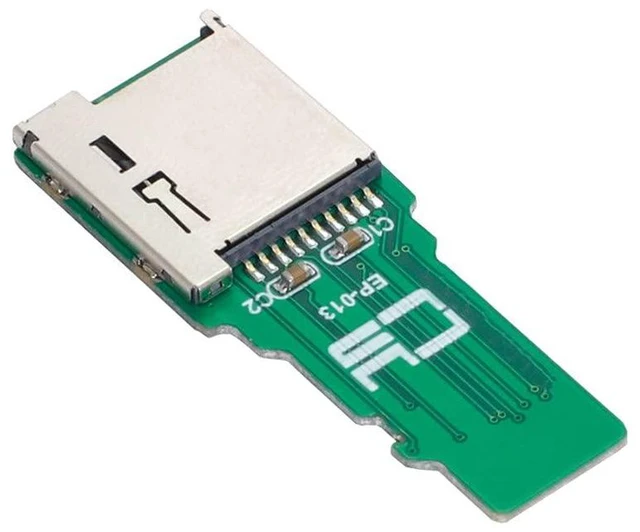 Alt view image 4 of 7 - xiwai TF Micro SD Male Extender to TF Card Female Extension Adapter PCBA SD/SDHC/SDXC UHS-III UHS-3 UHS-2