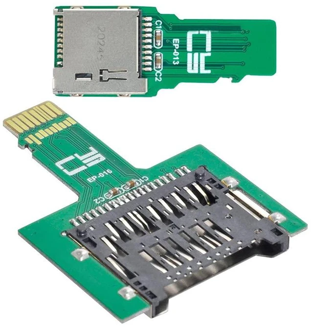 Alt view image 7 of 7 - Xiwai 2pcs TF Micro SD Male to Female Adapter for GPS