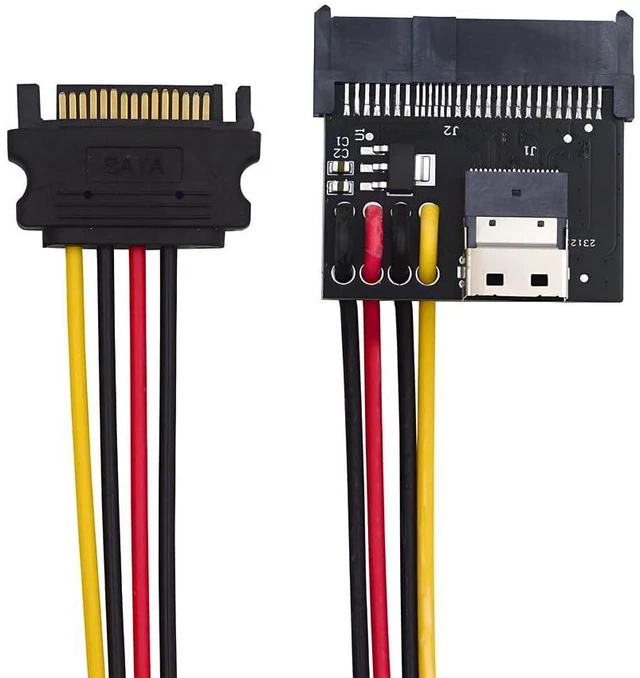 Main image of xiwai Slimline SFF-8654 Female Host to SFF-8639 U.2 U.3 NVME PCIe Adapter PCI-Express SSD for Mainboard