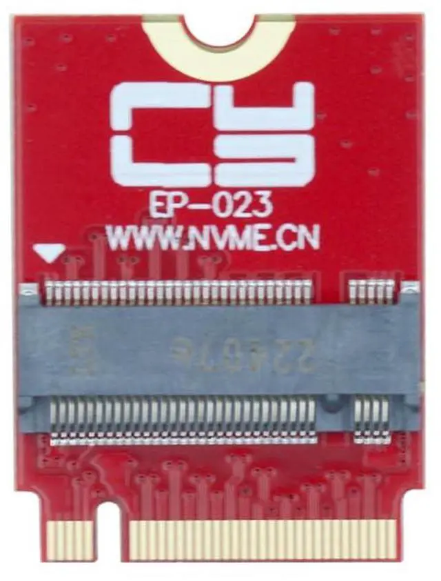 Main image of xiwai NVME M-Key 22x30mm to 22x80mm NGFF Extension SSD Convert Adapter Card for Upgrade Compatible with ROG Flow X13 Gamings Laptop