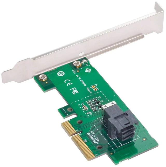 Alt view image 6 of 7 - xiwai PCI-E 4X to U.2 U2 Kit SFF-8639 NVME PCIe SSD Adapter for Mainboard SSD 750 p3600 p3700 M.2 SFF-8643