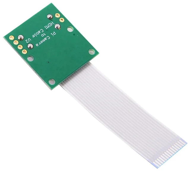 Alt view image 4 of 7 - xiwai Raspberry PI Camera Module to HDMI Type A Male fit for PES001 HDTV FPC Flat Cable 5cm
