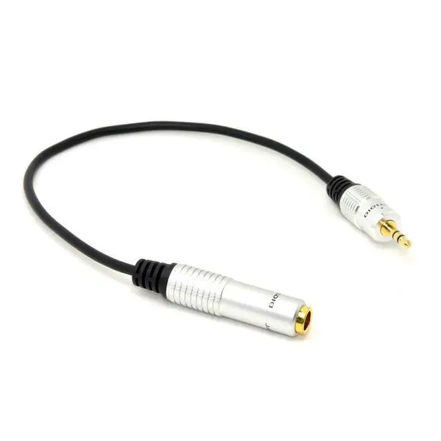 Alt view image 5 of 7 - JSER Audio Aux 6.35mm 1/4" Female to 3.5mm 1/8" Male Stereo Headphone Plug Adapter Converter Cable 20cm