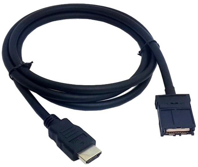 Main image of xiwai High Speed HDMI 1.4 Type E Male to Type A Male Video Audio Cable Automotive Grade for Hyundai H1 Car 5ft